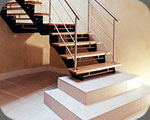 Architectural metalwork - We offer bespoke design - build staircases and other architectual metalwork