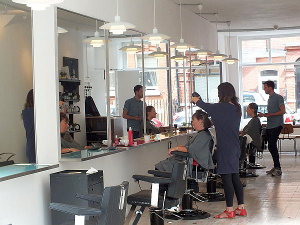 Hair salon mirrors