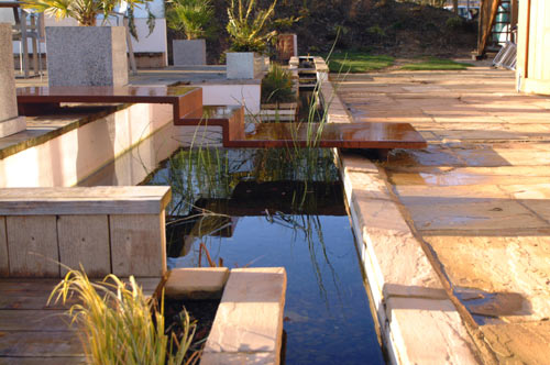 Corten Steel Bridge