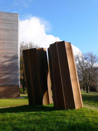 Mark Firth Sheffield Corten and Stainless Steel